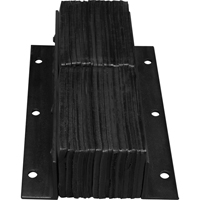 Laminated Dock Bumpers, Vertical, Rubber, 11" W x 4" D x 20" H Advanced Consulting and Training Ltd.