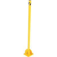 Butoirs repliables, Acier, 42" h x 1-3/4" la, Jaune Advanced Consulting and Training Ltd.