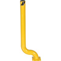 Borne d&eacute;sax&eacute;e, Acier, 54" h x 4-1/2" la, Jaune Advanced Consulting and Training Ltd.