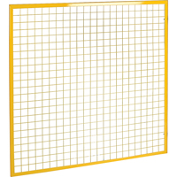 Wire Mesh Partition Components - Panels, 4' H x 3' W Advanced Consulting and Training Ltd.
