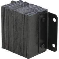 Butoir de quai lamell&eacute;, Horizontal, Caoutchouc, 12" la x 6" p x 10" h Advanced Consulting and Training Ltd.