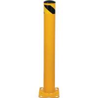 Butoir, Acier, 36" h x 4-1/2" la, Jaune Advanced Consulting and Training Ltd.