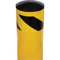 Butoir de s&eacute;curit&eacute;, Acier, 36" h x 5-1/2" la, Jaune Advanced Consulting and Training Ltd.