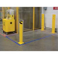 Butoir de s&eacute;curit&eacute;, Acier, 36" h x 5-1/2" la, Jaune Advanced Consulting and Training Ltd.