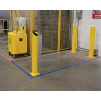 Butoir de s&eacute;curit&eacute;, Acier, 42" h x 5-1/2" la, Jaune Advanced Consulting and Training Ltd.