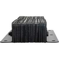 Laminated Dock Bumpers, Vertical, Rubber, 11" W x 4" D x 24" H Advanced Consulting and Training Ltd.
