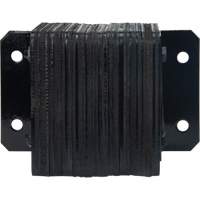 Laminated Dock Bumpers, Horizontal, Rubber, 12" W x 4" D x 10" H Advanced Consulting and Training Ltd.