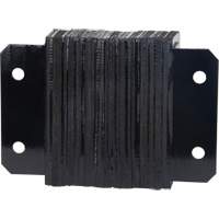 Laminated Dock Bumpers, Horizontal, Rubber, 12" W x 4" D x 10" H Advanced Consulting and Training Ltd.