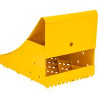 Cales-roue pour la glace, Acier, Jaune, 8-1/16" la x 10-5/8" p x 8-13/16" h Advanced Consulting and Training Ltd.