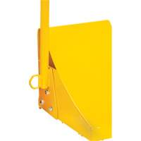 Cale de roue pour la glace avec poign&eacute;e ergonomique, Acier, Jaune, 8-1/16" la x 10-5/8" p x 8-13/16" h Advanced Consulting and Training Ltd.