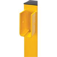 Poteau de coin pour garde-corps l&eacute;gers, Acier, 42" h, Jaune s&eacute;curit&eacute; OSHA Advanced Consulting and Training Ltd.