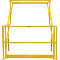 Barri&egrave;re de s&eacute;curit&eacute; pour mezzanine, 70" lo x 77" ha, 78" &eacute;lev&eacute;e, Jaune Advanced Consulting and Training Ltd.