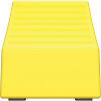 Cale de roue ultra-robuste pour l'exploitation mini&egrave;re Checkers Safety, PEHD, Jaune, 14-1/2" la x 17-1/2" p x 16" h Advanced Consulting and Training Ltd.