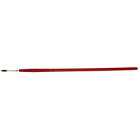 Pinceau de forme ronde pour marquage, Largeur de la brosse de 9/64", Soie de chameau, Manche &agrave; Bois Advanced Consulting and Training Ltd.