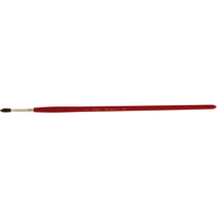 Pinceau de forme ronde pour marquage, Largeur de la brosse de 3/16", Soie de chameau, Manche &agrave; Bois Advanced Consulting and Training Ltd.