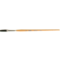 Pinceau une passe, Largeur de la brosse de 1/4", Soie de bœuf, Manche &agrave; Bois Advanced Consulting and Training Ltd.