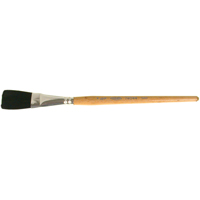 Pinceau une passe, Largeur de la brosse de 3/4", Soie de bœuf, Manche &agrave; Bois Advanced Consulting and Training Ltd.