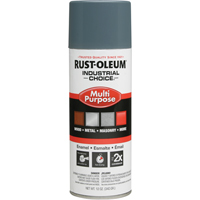 Peinture en a&eacute;rosol &agrave; usages multiples syst&egrave;me 1600 Industrial Choice, Gris machine, Brillant, 12 oz, Canette a&eacute;rosol Advanced Consulting and Training Ltd.