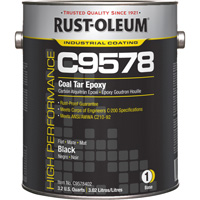 Composant de base pour rev&ecirc;tement &eacute;poxydique &agrave; base de goudron de houille et &agrave; haute teneur en solides du syst&egrave;me C9578, Noir, Gallon Advanced Consulting and Training Ltd.