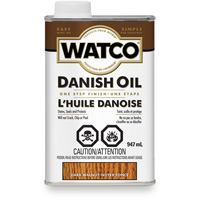 Huile danoise Watco, 947 ml, Noyer fonc&eacute;, Transparent Advanced Consulting and Training Ltd.