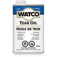 Huile de teck Watco, 946 ml, Transparent, Transparent Advanced Consulting and Training Ltd.