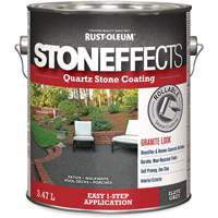 Rev&ecirc;tement &agrave; base de pierre de quartz Stoneffects, 3,78 L, &agrave; l'eau, Textur&eacute;, Gris Advanced Consulting and Training Ltd.