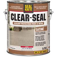 Produit d&eacute;tanch&eacute;it&eacute; protecteur Seal-Krete, 3,78 L, &agrave; l'ur&eacute;thane, Satin, Transparent Advanced Consulting and Training Ltd.