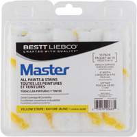 Master Yellow Stripe Mini Roller, 10 mm (3/8") Nap, 101.6 mm (4") L Advanced Consulting and Training Ltd.