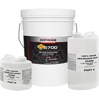 6700 100% Solids Decorative Epoxy, 3 gal., Epoxy-Based, High-Gloss, Clear Advanced Consulting and Training Ltd.