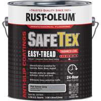 Rev&ecirc;tement d'acrylique SafeTex Easy-Tread, 1 gal., &agrave; l'eau, Fini mat profond/Textur&eacute;, Gris Advanced Consulting and Training Ltd.