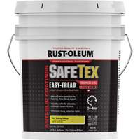 Rev&ecirc;tement d'acrylique SafeTex Easy-Tread, 4 gal., &agrave; l'eau, Fini mat profond/Textur&eacute;, Jaune Advanced Consulting and Training Ltd.