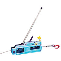 Tirfor&reg; Wire Rope Hoist - T508D, 5/16" Wire Diameter, 2000 lbs. (1 tons) Capacity Advanced Consulting and Training Ltd.
