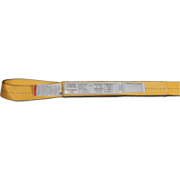 &eacute;lingues de levage en nylon, Pli Double, Oeillet double, Type 3, 4" la x 3' lo, Limite de charge verticale 11000 lb Advanced Consulting and Training Ltd.