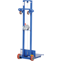 Empileur &agrave; plateforme, M&eacute;canisme Treuil manuel, Capacit&eacute; de 400 lb, Levage max de 58" Advanced Consulting and Training Ltd.