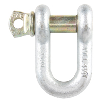 Screw Pin Chain Shackle, 3/8", Screw Pin, Hot Dip Galvanized Advanced Consulting and Training Ltd.