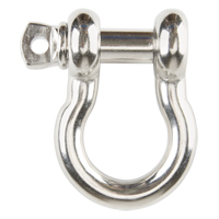 Screw Pin Anchor Shackle, 1/4", Screw Pin, Stainless Steel Advanced Consulting and Training Ltd.