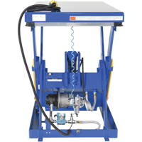 Hydraulic Scissor Lift Table, Steel, 60" L x 30" W, 3000 lbs. Cap. Advanced Consulting and Training Ltd.