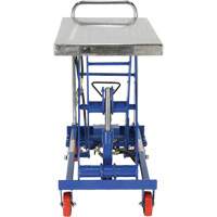 Pneumatic Hydraulic Scissor Lift Table, Steel, 32-1/2" L x 19-3/4" W, 1000 lbs. Cap. Advanced Consulting and Training Ltd.