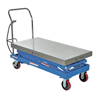 Pneumatic Hydraulic Scissor Lift Table, Steel, 47-1/4" L x 24" W, 1500 lbs. Cap. Advanced Consulting and Training Ltd.