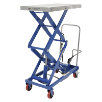 Pneumatic Hydraulic Scissor Lift Table, Steel, 35-1/2" L x 20" W, 800 lbs. Cap. Advanced Consulting and Training Ltd.
