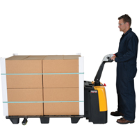 Fully Powered Electric Pallet Truck, 3000 lbs. Cap., 47" L x 25" W Advanced Consulting and Training Ltd.