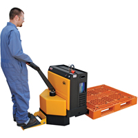 Fully Powered Electric Pallet Truck With  Stand-On Platform, 4500 lbs. Cap., 48" L x 30.25" W Advanced Consulting and Training Ltd.