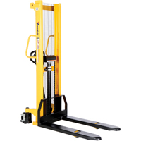 Gerbeur hydraulique manuel, Fonctionnement Pompe manuelle, Capacit&eacute; 2000 lb, Lev&eacute;e max 63" Advanced Consulting and Training Ltd.