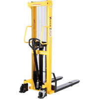 Gerbeur hydraulique manuel, Fonctionnement Pompe manuelle, Capacit&eacute; 2000 lb, Lev&eacute;e max 63" Advanced Consulting and Training Ltd.