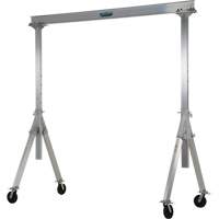 Grue-portique ajustable en aluminium, 8' lo, Capacit&eacute; 2000 lb (1 tonne) Advanced Consulting and Training Ltd.