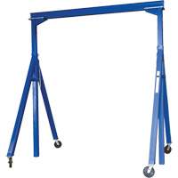 Grue-portique ajustable en acier, 10' lo, Capacit&eacute; 2000 lb (1 tonne) Advanced Consulting and Training Ltd.