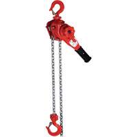 VQ Super Series Lever Hoist, 5' Lift, 2200 lbs. (1.1 tons) Capacity, Grade 100 Alloy Chain Advanced Consulting and Training Ltd.