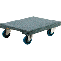 Wood Dollies - Heavy-Duty, Rubber Wheels, 1400 lbs. Capacity, 18" W x 24" D x 7" H Advanced Consulting and Training Ltd.