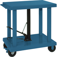 Hydraulic Work Table, 48" L x 32" W, Steel, 2000 lbs. Capacity Advanced Consulting and Training Ltd.