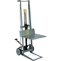 Gerbeur hydraulique &agrave; plateforme, M&eacute;canisme Pompe au pied, Capacit&eacute; de 400 lb, Levage max de 40" Advanced Consulting and Training Ltd.